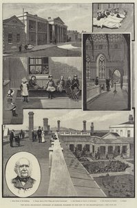 Royal Sea-Bathing Infirmary w Margate, powiększone o Dar Sir Erazma Wilsona
